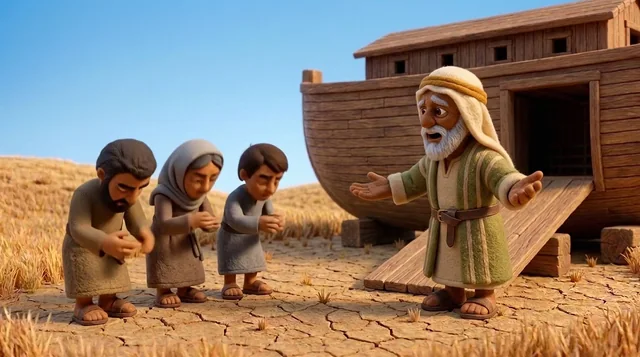 Noah tells everyone about God