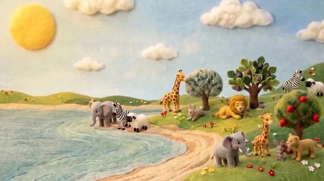 Day six: God made all the animals